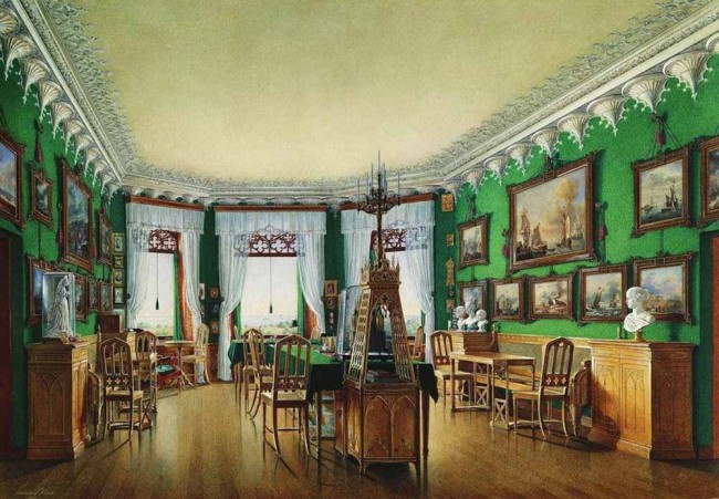 Сочинение по картине: Гау - "Кабинет императора Николая I"